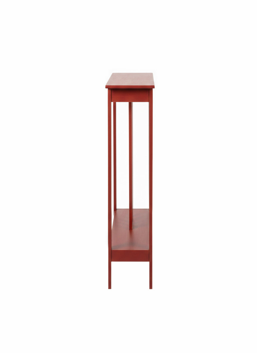 Narrow Entryway Wood Console Accent Table
