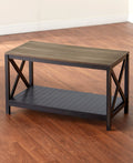 Two-Tone Farmhouse Living Room Furniture Collection