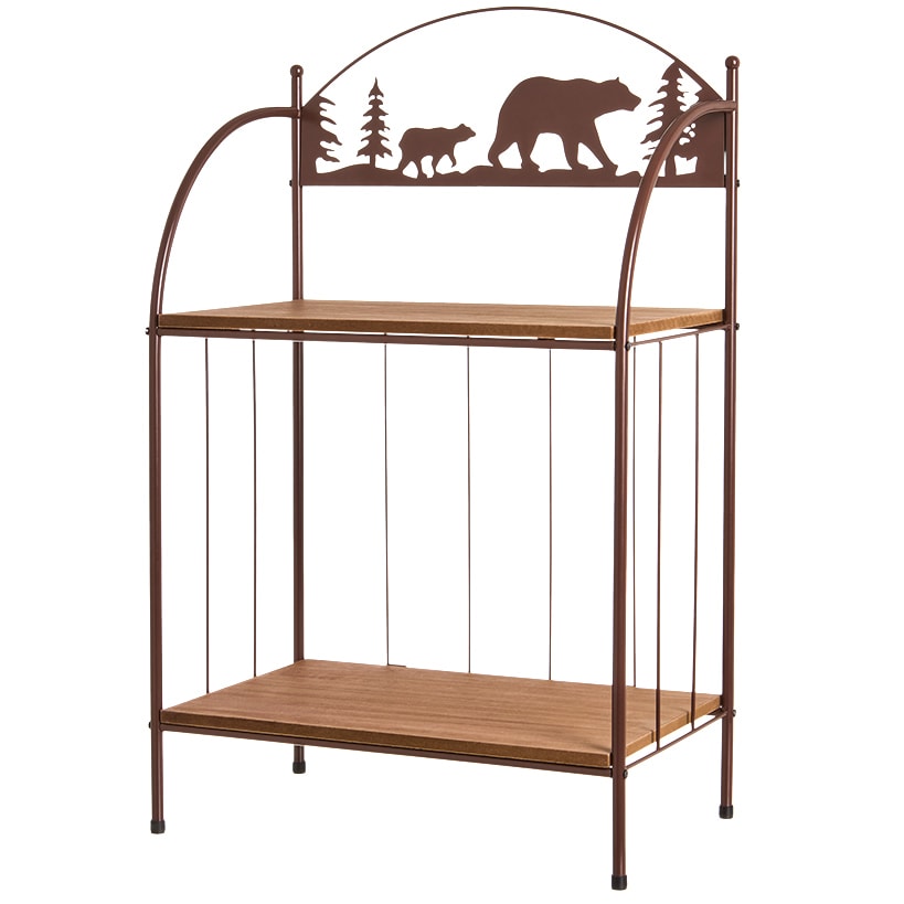 Rustic Lodge Bear Towel Holder