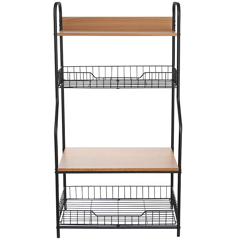 Kitchen Hutch Storage Rack - 4-Tier - 40"H