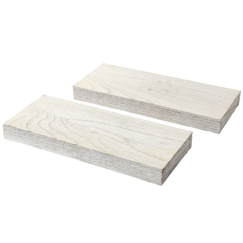 Set of 2 Floating Wall Shelves